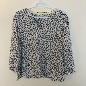 Barbour Women’s Shirt White Floral Size US 12 Seaholly